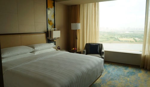 Horizon Deluxe, Chambre, 1 très grand lit, vue fleuve