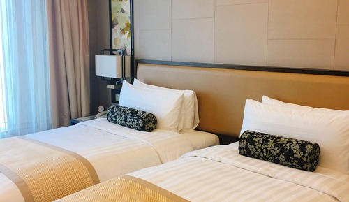 Horizon Deluxe, Chambre, 2 lits une place, vue fleuve
