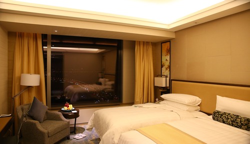 Chambre, 2 lits une place, vue fleuve (Panoramic)