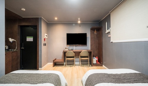 Chambre Deluxe avec lits jumeaux, vue ville