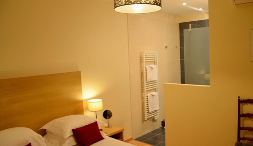 Appartement Supérieur, salle de bains privée (Gite Amélie)