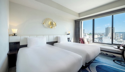 Chambre Deluxe, 2 lits une place (Club)