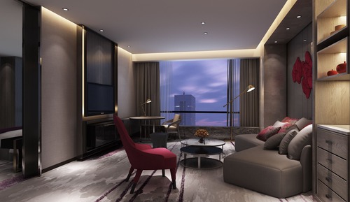 Suite, 1 chambre, accès au salon club