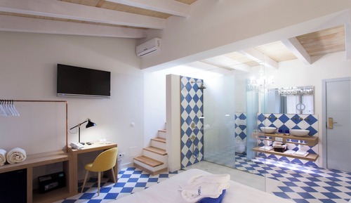 Chambre Double Supérieure, terrasse (Jacuzzi)
