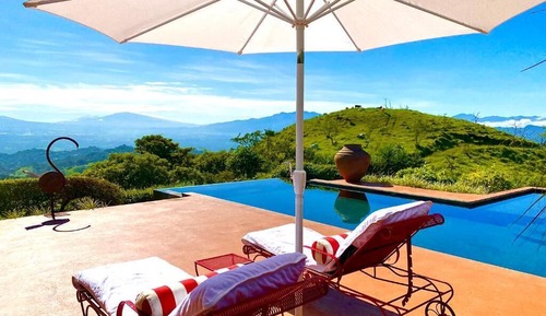 Villa, 4 chambres, piscine privée, vue montagne