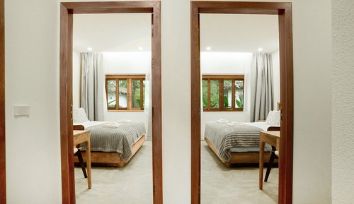 Villa, 2 chambres, en front de plage