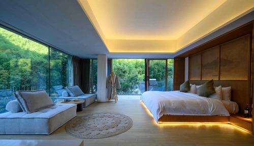 Suite Panoramique, balcon, vue colline