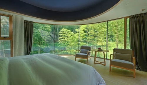 Chambre Double Confort, vue colline