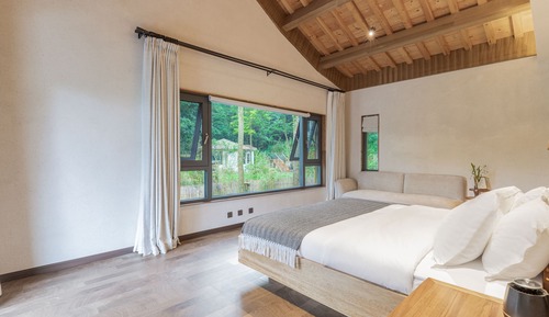 Chambre Double Classique, vue montagne