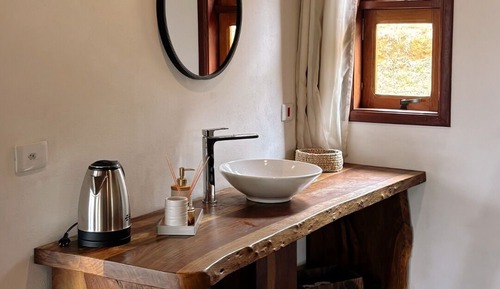 Chalet Deluxe, véranda, vue montagne