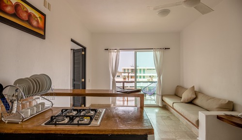 Suite Junior, 1 très grand lit, accessible aux personnes à mobilité réduite, coin cuisine