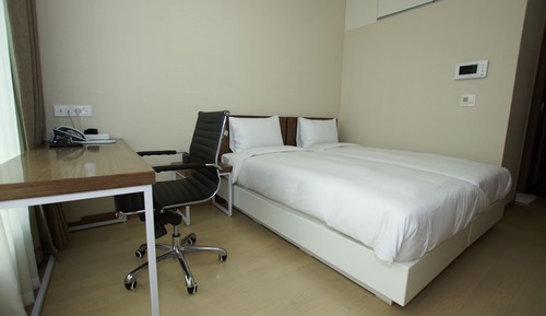 Chambre avec lits jumeaux