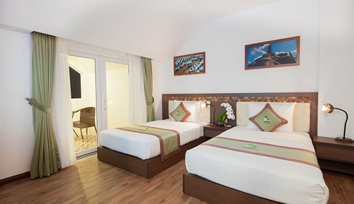 Suite, vue fleuve (Twin)