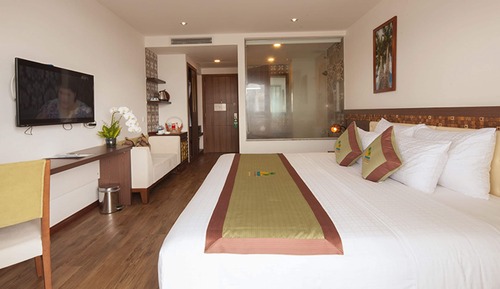 Chambre Double Deluxe, vue fleuve