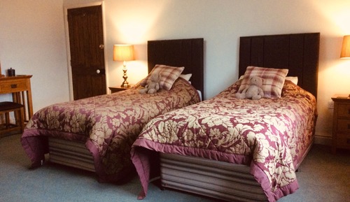 Chambre Supérieure Double ou avec lits jumeaux, salle de bains attenante