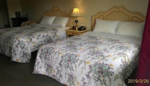 Chambre, 2 grands lits