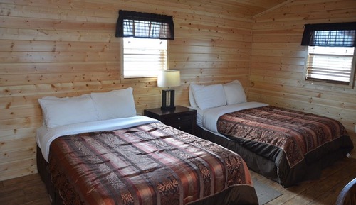 Cabane Confort, 2 grands lits, coin cuisine