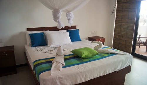 Chambre Double Deluxe, 1 très grand lit, vue océan