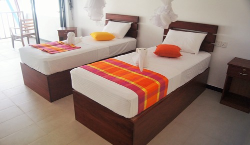 Chambre Deluxe avec lits jumeaux, vue océan
