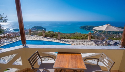 Villa Exécutive, 2 chambres, piscine privée, vue mer