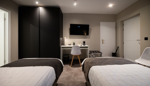 Chambre avec lits jumeaux