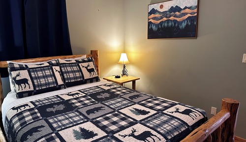 Cabane Deluxe, 1 chambre, bain à remous, vue fleuve