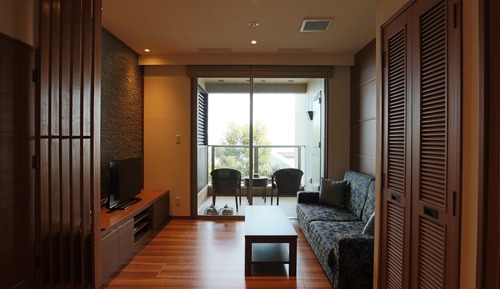 Chambre avec lits jumeaux (I Type Resort)