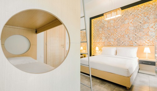Appartement Deluxe, 1 chambre, vue partielle sur la mer
