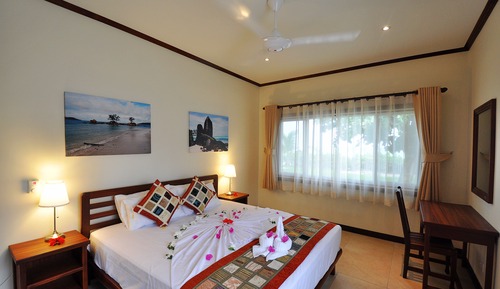 Chalet Deluxe, 1 chambre, piscine privée, vue plage