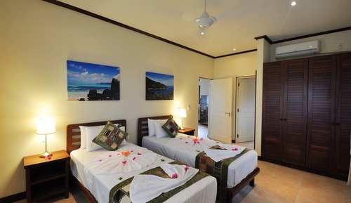 Chalet Luxe, 2 chambres, vue plage