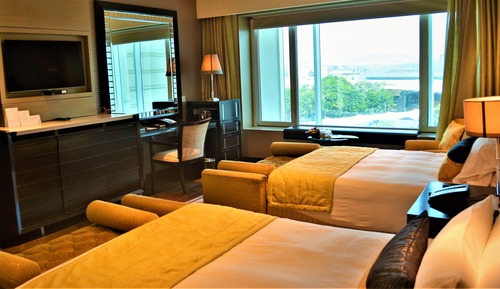 Taj Club, Chambre Club, 2 lits une place, vue ville