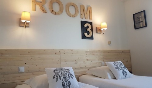 Chambre avec lits jumeaux