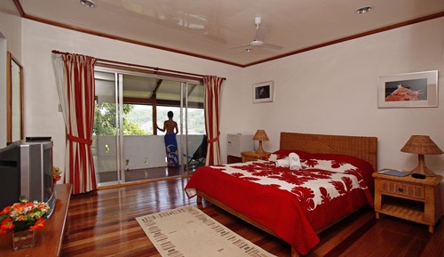 Chambre, vue mer