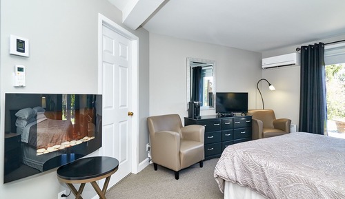 Chambre, 1 grand lit, terrasse