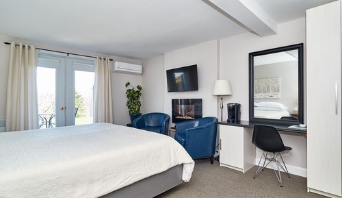 Chambre Deluxe, 1 très grand lit, terrasse