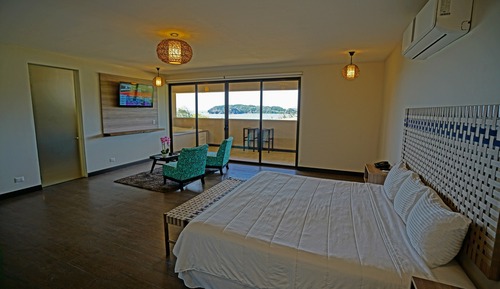 Suite, balcon, vue océan