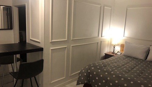 Chambre Deluxe, 2 lits doubles, coin cuisine