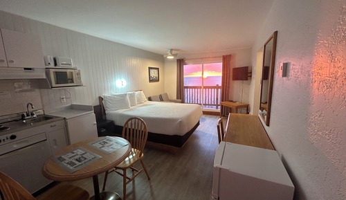 Chambre Premium, 1 grand lit, coin cuisine