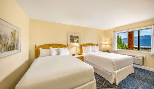 Chambre Standard, 2 grands lits, non-fumeurs, vue lac