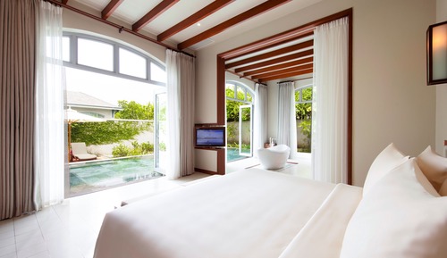 Villa, vue piscine