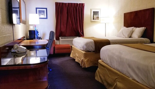 Chambre, 2 grands lits