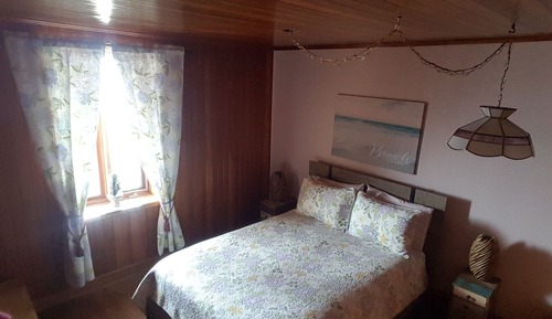 Chambre Deluxe, salle de bains commune, vue fleuve