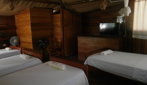 Chambre Familiale, vue jardin (5 personas)