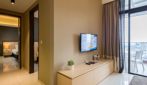 Suite Exécutive, 2 chambres, vue ville
