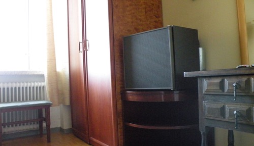 Chambre Simple, salle de bains commune