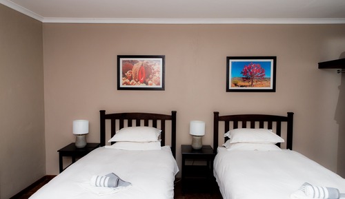 Chambre avec lits jumeaux