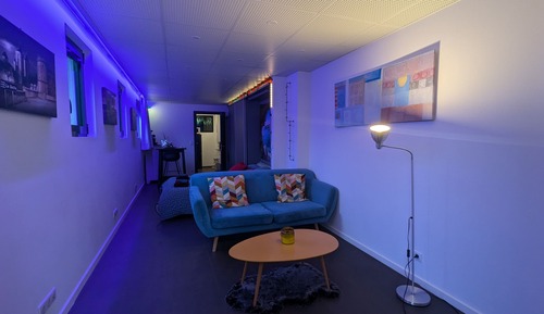 Studio Ville, salle de bains attenante, vue jardin (Meublé 3*)