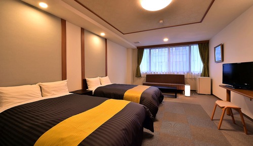 Chambre avec lits jumeaux