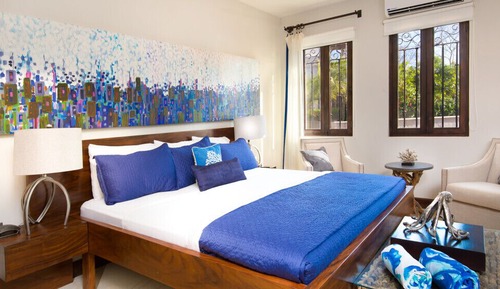 Studio Deluxe, 1 très grand lit, coin cuisine, vue ville (27 Paseo del Mar | 1 BR | 1 BA)