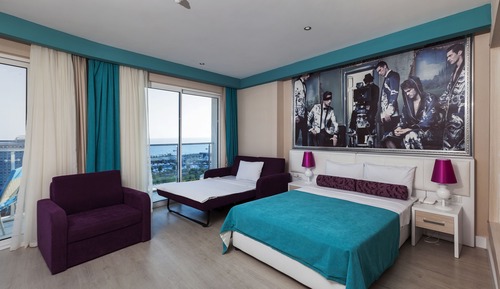Chambre Standard, vue mer